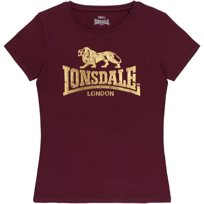 Lonsdale dames-T-shirt Bantry 117169