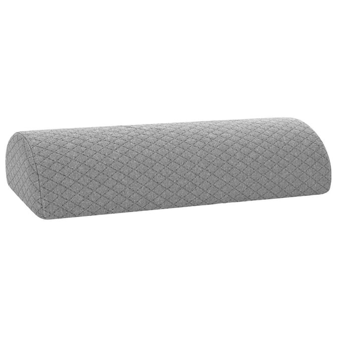 vidaXL - Been - Kussen - 52 - x - 20 - x - 11 - cm - Medium - Traagschuim - Grijs