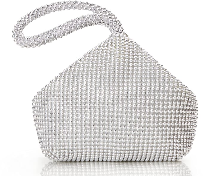 Allecto - Elegante Clutch voor Dames - Strass Versiering - voor