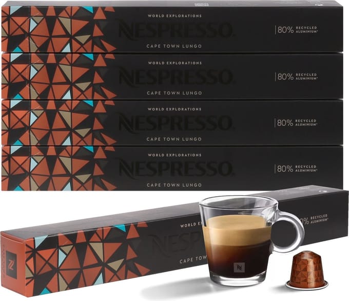 Cape Town Lungo Smaak Koffiecapsules NESPRESSO