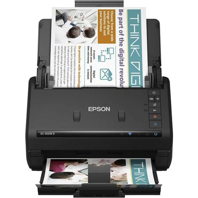 Epson WorkForce ES-500WII sheet-fed scanner 600 x 600 dpi A4 zwart
