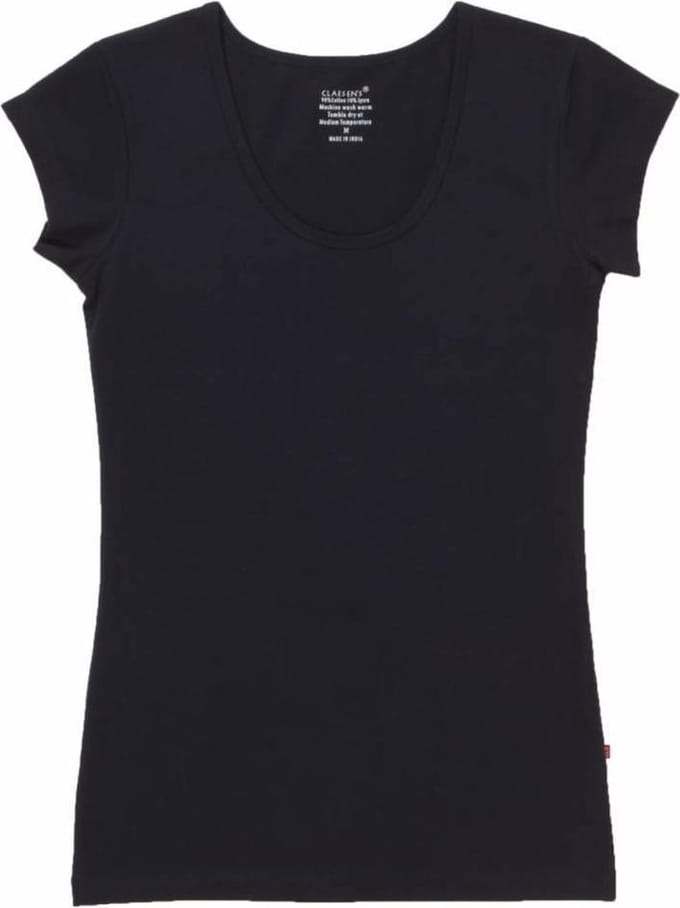 Claesen's® - T-Shirt Cotton/LycraN 8015-Navy-S