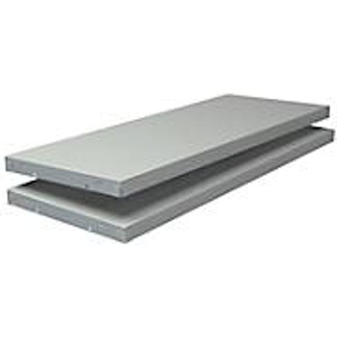 Legbord, voor legbordstelling, 800 x 300 mm, wit, 2 stuks