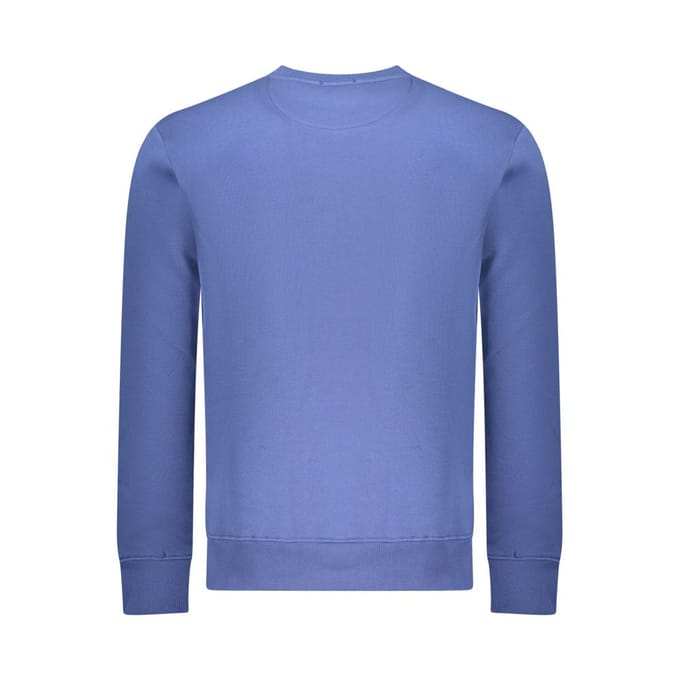 Coveri Moving Blauwe Katoenen Heren Sweatshirt