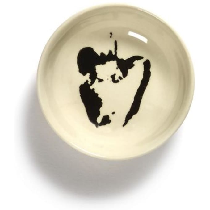 Serax - Ottolenghi Feast - Schaaltje XS - Wit/Zwart - 7 Ø - 8 stuks