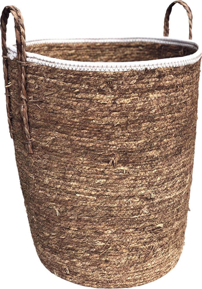 Lavandoux - Wasmand - Zeegras - Ø45 x H48 cm - Naturel