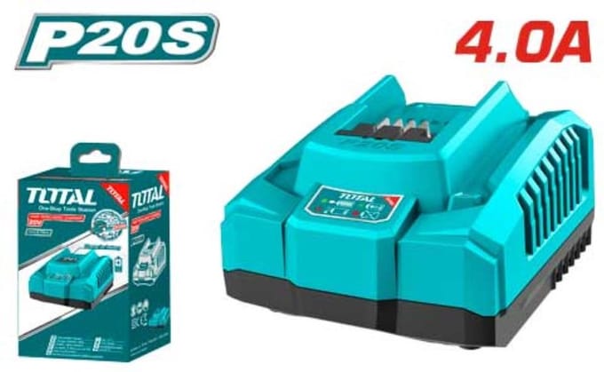 Total Tools Lithium-ion Snellader 20V - 4,0A