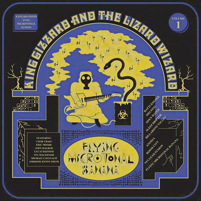 King Gizzard & The Lizard Wizard - Flying Microtonal Banana (Explorations Into Microtonal Tuning Volume 1) (LP)