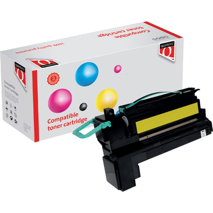Tonercartridge Quantore alternatief tbv Lexmark X792X2YG geel