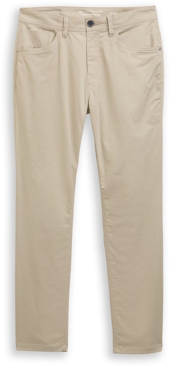 Tom Tailor - TTJOSH Normale Slanke Broek - Maat 30/32 - light cashmere