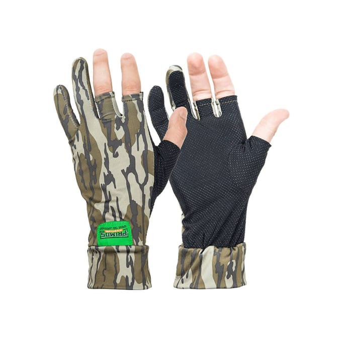 Primos Mossy Oak Bottomland Stretch Vingerloze Handschoenen
