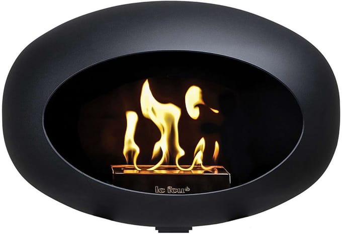 Le Feu Biohaard Wall - Zwart