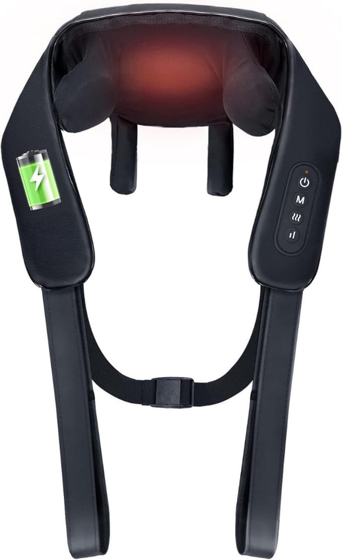 CRLYN® Nekmassage Apparaat - Massagekussen - Massage Apparaat