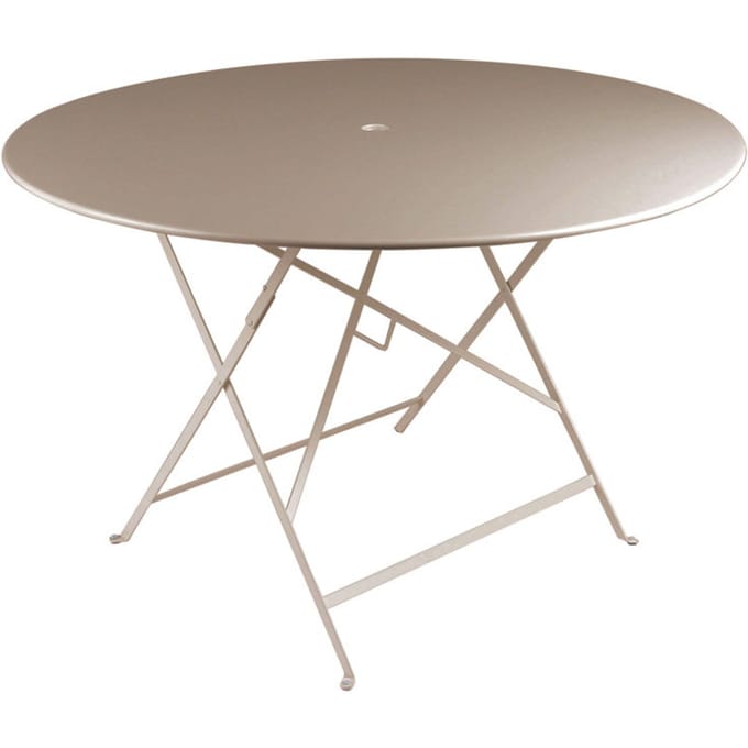 Fermob BISTRO klaptafel rond - 14 muskaat - Ø 117 cm