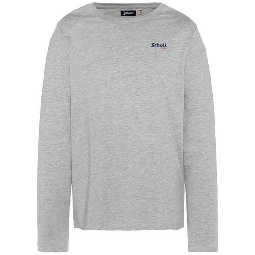 T-Shirt Lange Mouw Schott BRODEDML