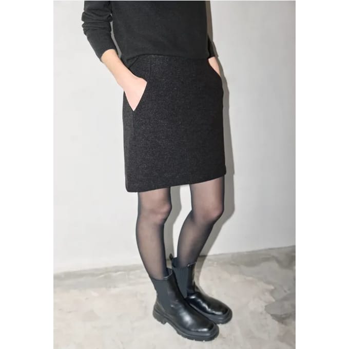 Wol-look rok