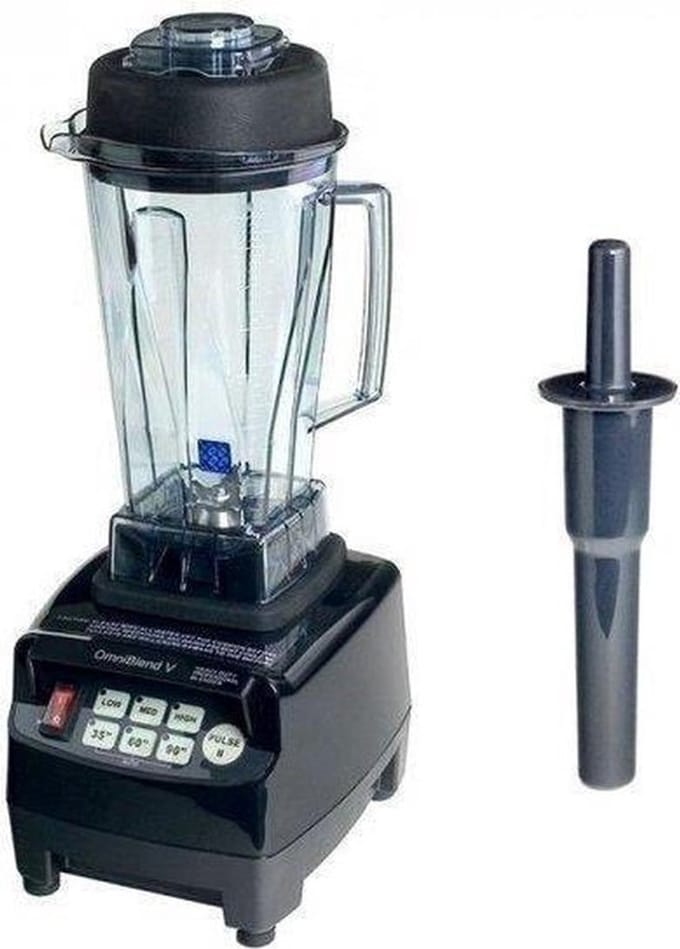 Omniblend Blender TM-800 - Zwart - 2 liter