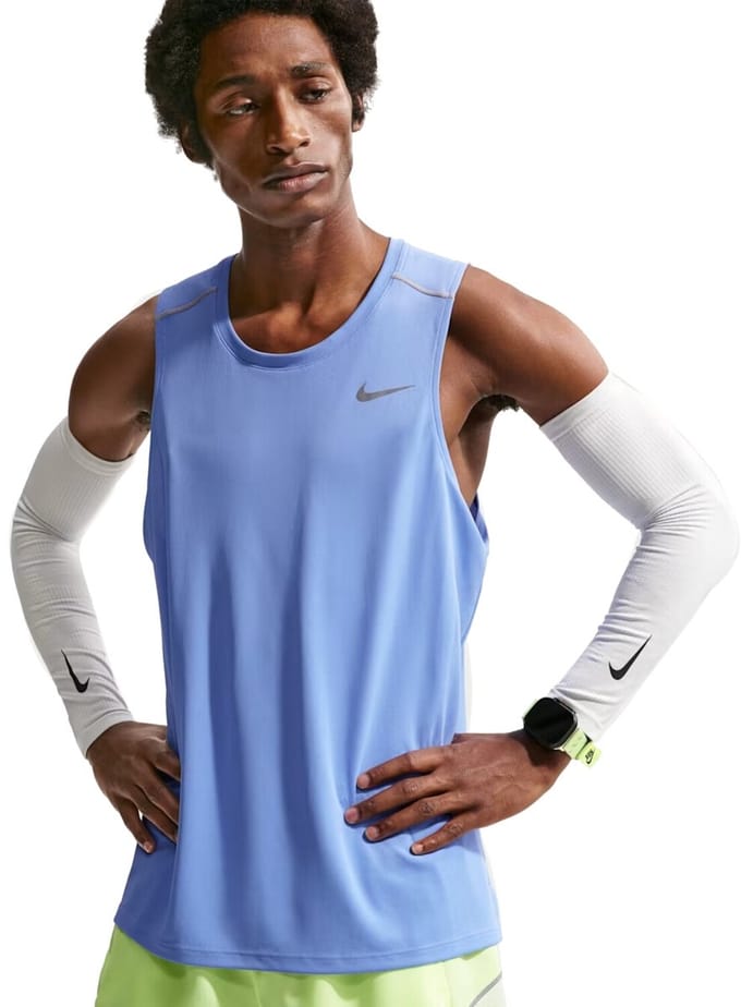 Nike Miler Dri-fit Heren Training T-shirt If2018-494 - Kleur Blauw - Maat M