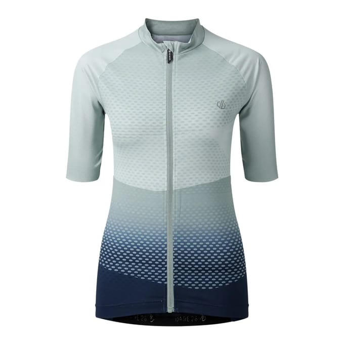 Dare2B dames fietsshirt met korte mouwen en bliksemprint
