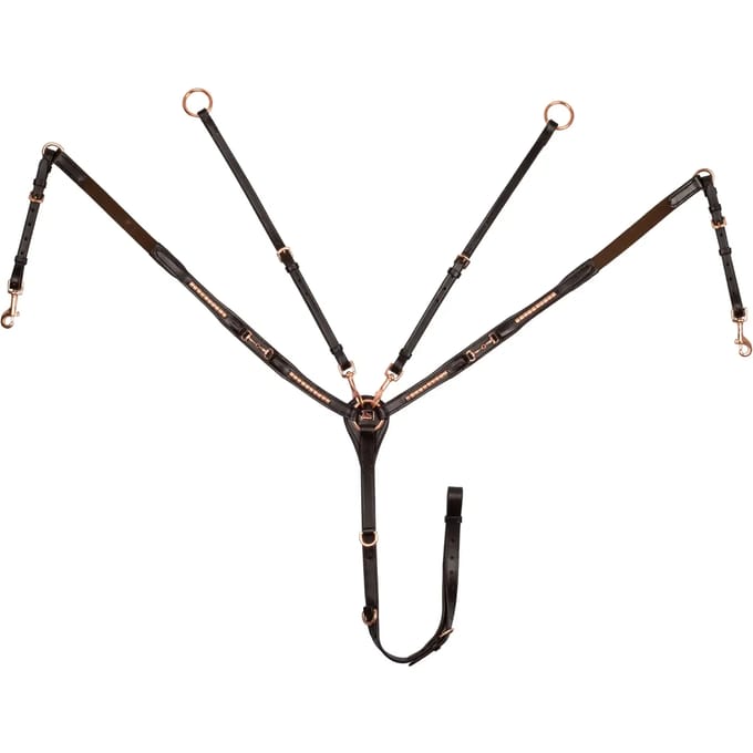 Jachtcollier met leren vork Supreme