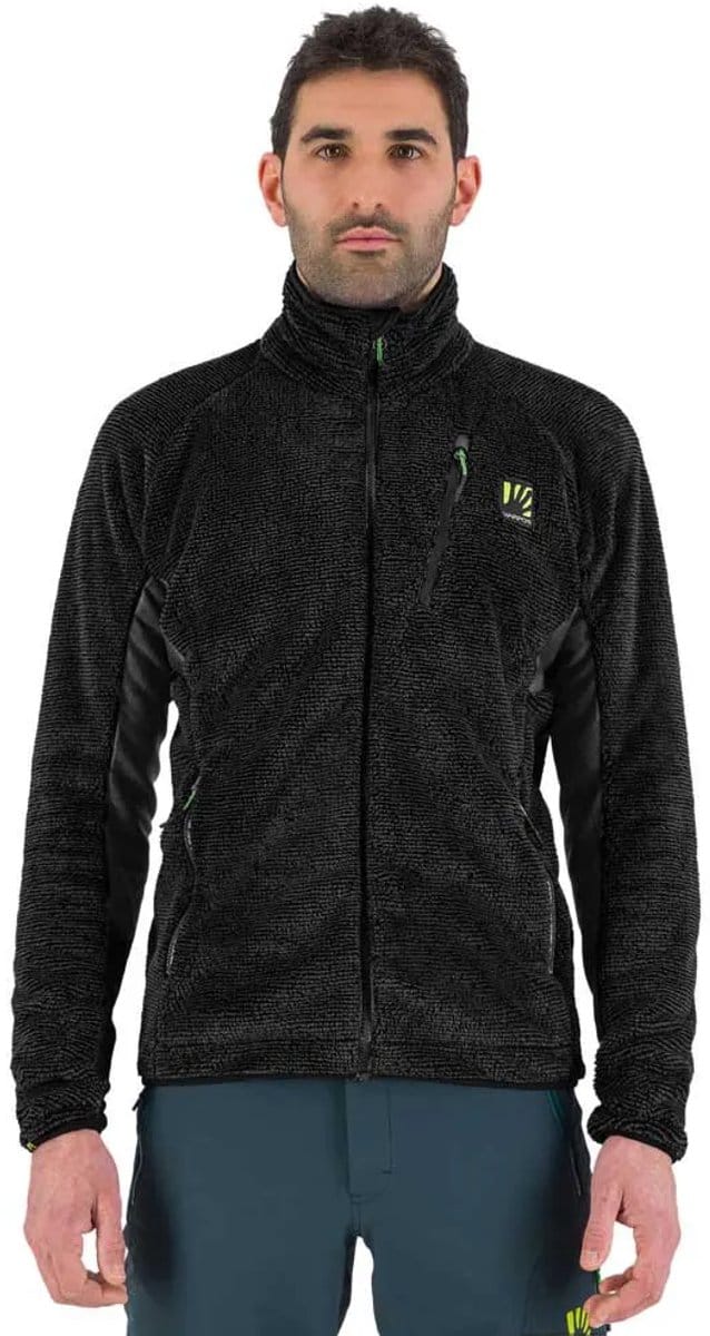 Karpos Vertice Fleece Met Volledige Rits Zwart XL Man