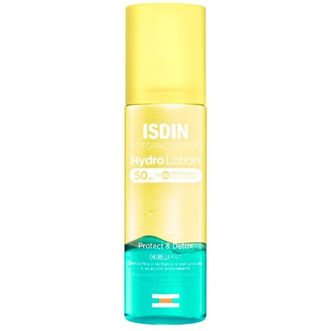 Isdin Fotopotector Hydrolotion Protect &amp; Detox SPF50 200 ml