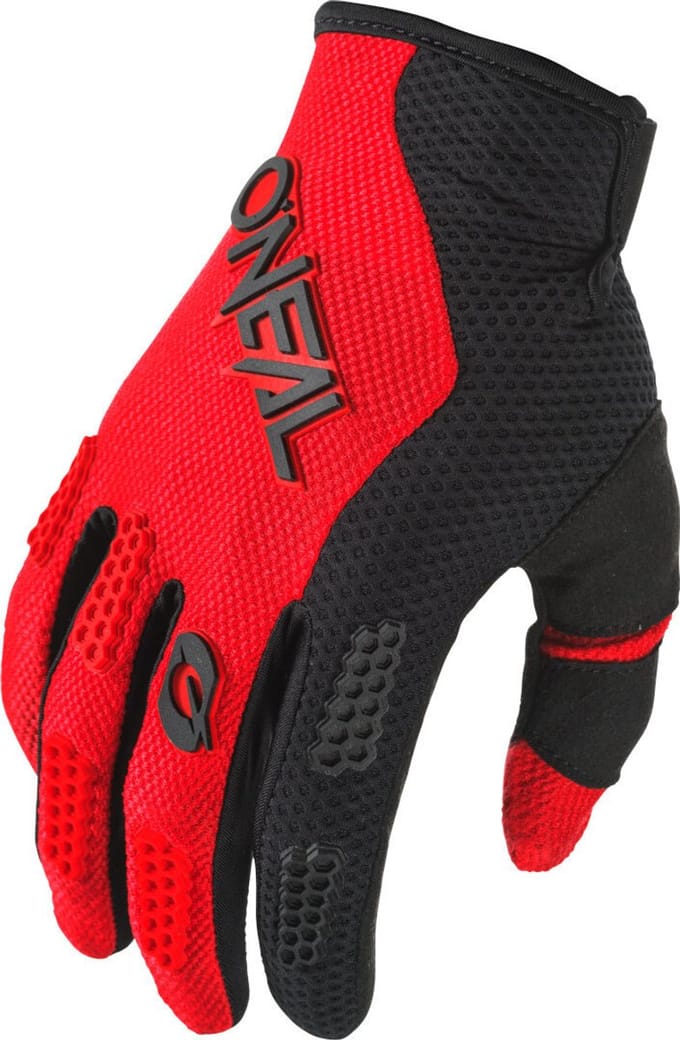 O'NEAL Element Racewear Zwart Rood Kinder Motorcross Handschoenen - Handschoen