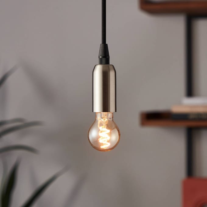 Eglo Ledfilamentlamp Peertje - Amber - D4,5cm - Dimbaar - Warm Wit - E14 - 4w