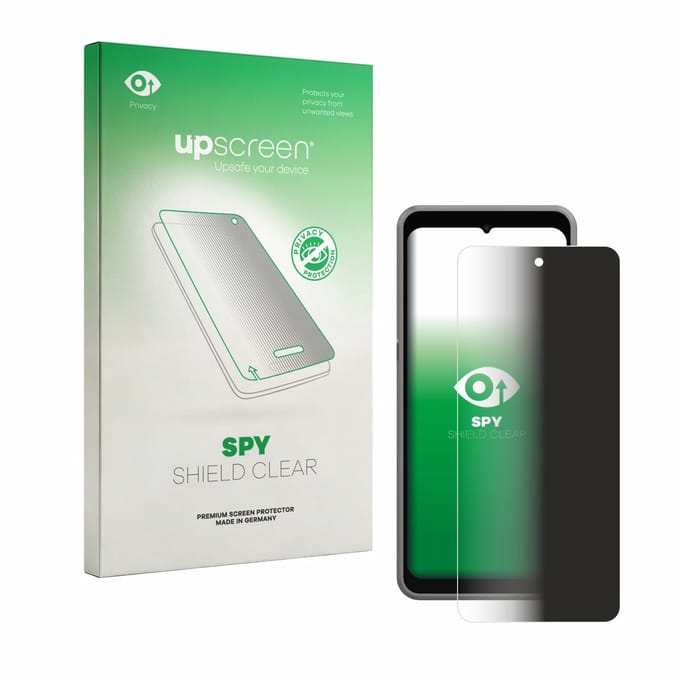 upscreen - privacy screenprotector voor ingenico Axium NX8 - Folie Beschermfolie Blauwlichtfilter