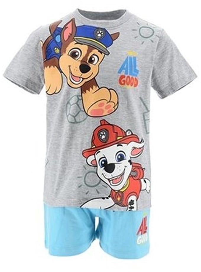 Paw Patrol Pyjama Katoen Grijs Maat 104