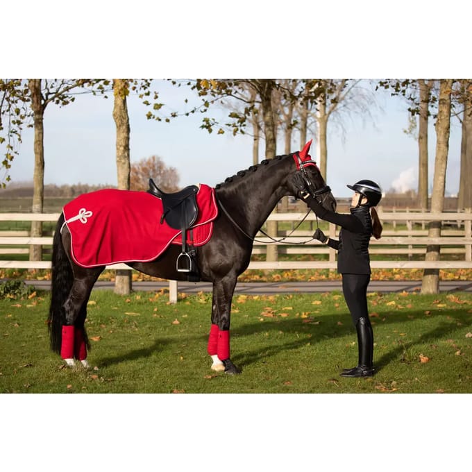 Fleece paardendekens HFI Velvet