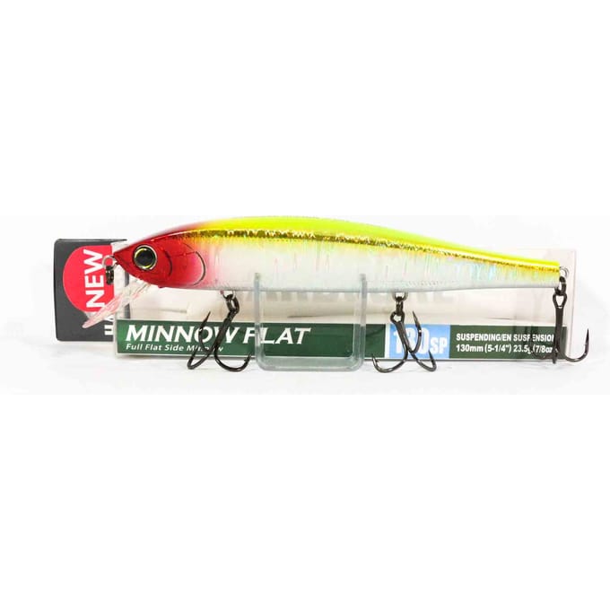 Yo Zuri Duel Hardcore Minnow Flat 130SP Suspend Lure R1381-HCR (7071) gray