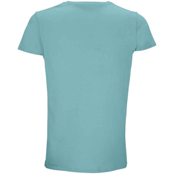 SOLS Heren Crusader Organisch T-shirt (Zwembad Blauw)