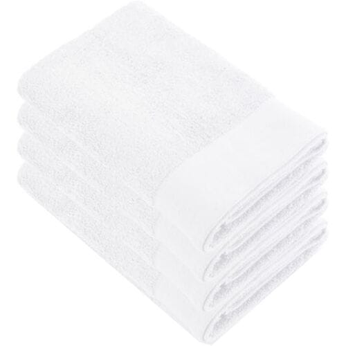 Walra Soft Cotton Douchelaken 70x140 cm 550gram White - 4 stuks