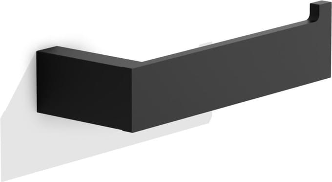 Toiletrolhouder - CONTRACT TPH1, mat zwart.