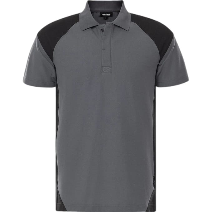 Fristads Heavy poloshirt 7047 GPM - Legergroen/zwart - S