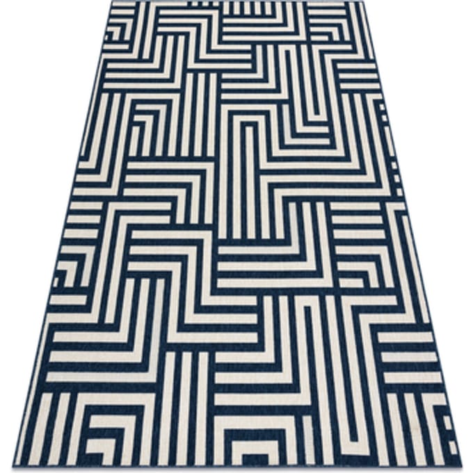 Kleden Rugsx Sisal tapijt SPRING 20421994 doolhof crèmee / 200x290 cm