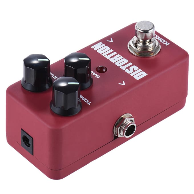 KOKKO FDS2 Mini Distortion Pedaal Draagbaar Gitaar Effectpedaal black