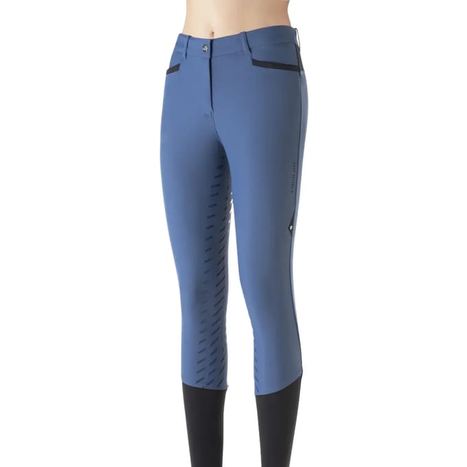 Dames wedstrijdbroek met midgrip Equiline