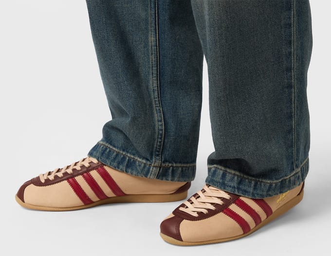 Lage Sneakers adidas Baskets japan cuir