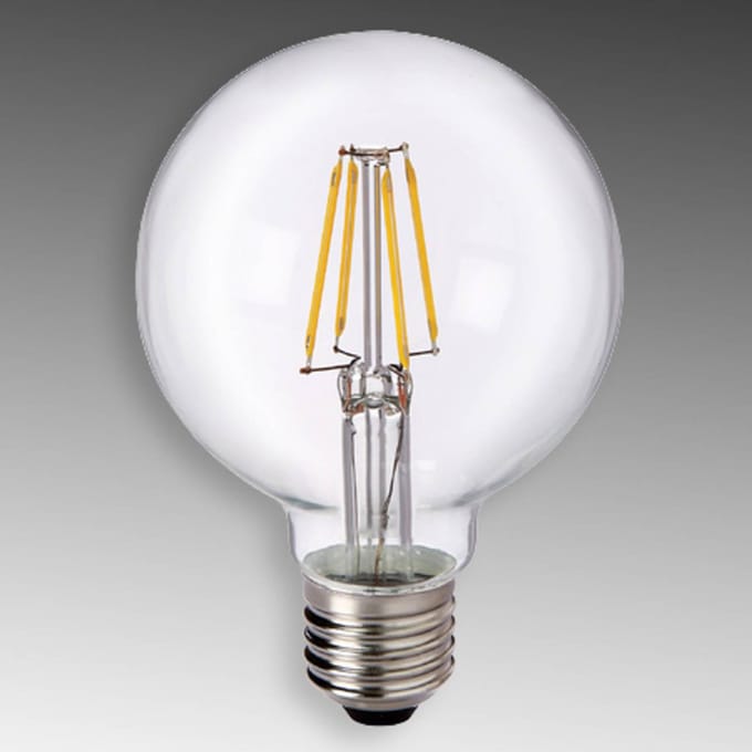 Sylvania E27 6W 827 LED globe G80 helder