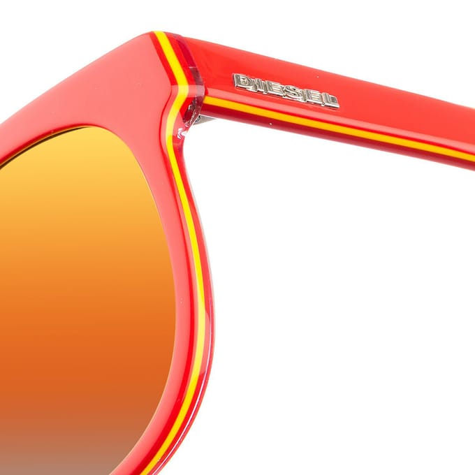 Acetaat zonnebril met ovale vorm DL0112 heren