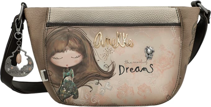Anekke schoudertas Real Oval Crossbody Bag Multicolor veelkleurig