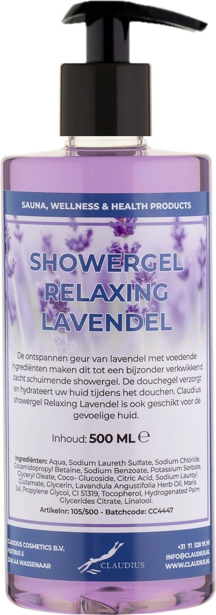 Douchegel Relaxing Lavendel 500 ml - Showergel
