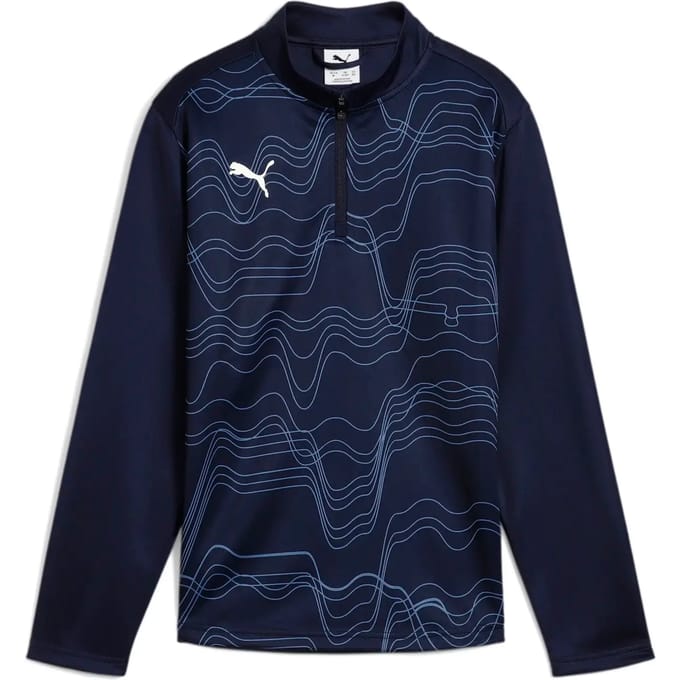 Kindertrui met 1/4 rits Puma Teamgoal Graphic