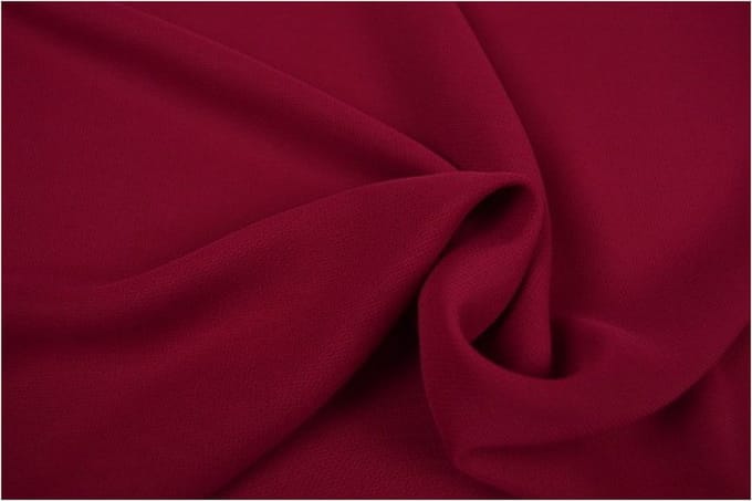 Chiffon stof - Wijnrood - 1 meter - Per meter - 150cm breed