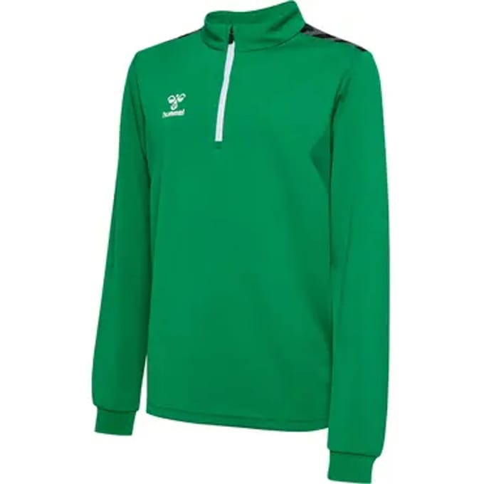 Kinder trainingsjack met halve rits Hummel Authentic