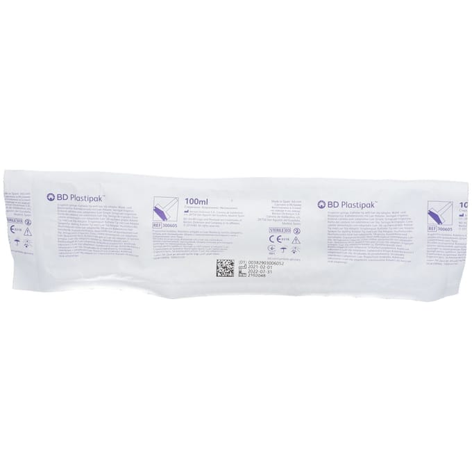 BD Spuit Wassen Ster Janet 100 ml 1 Spuiten