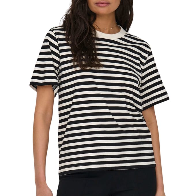 Only Onllivina ss stripe tee jrs noos dessin