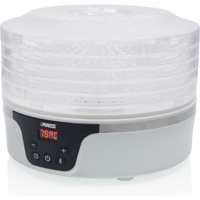 Princess Voedseldroger 5 Lades - 380W - Ø29 cm - Wit